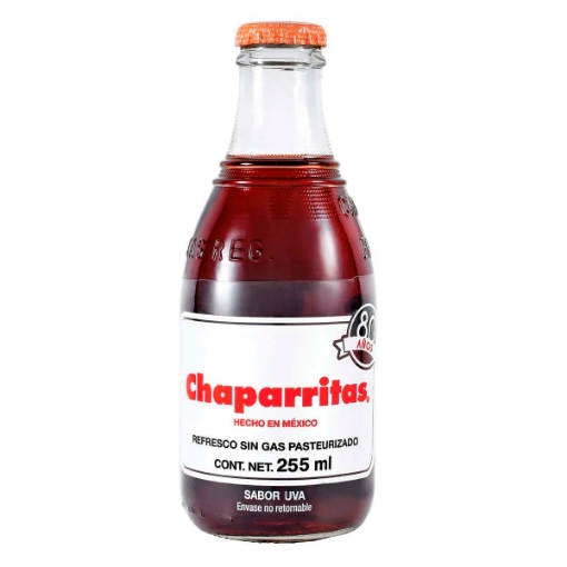 Imagen de REFRESCO CHAPARRITAS UVA VIDRIO 255 MLL