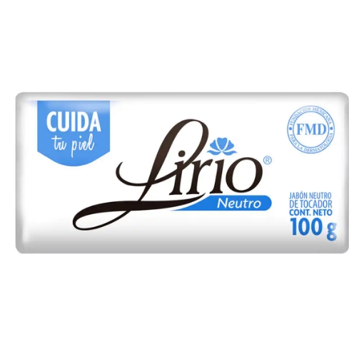 Imagen de Jabon De Tocador Lirio Neutro En Barra  100 GRS