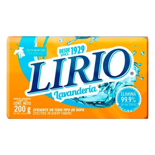 Imagen de Jabon De Lavanderia Lirio Amarillo En Barra 200 GRS