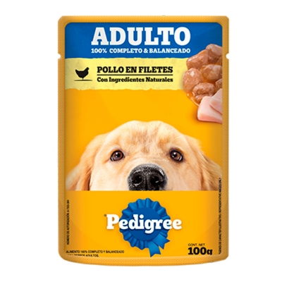 Imagen de Sobres Pedigree Adulto Pollo 100 GRS