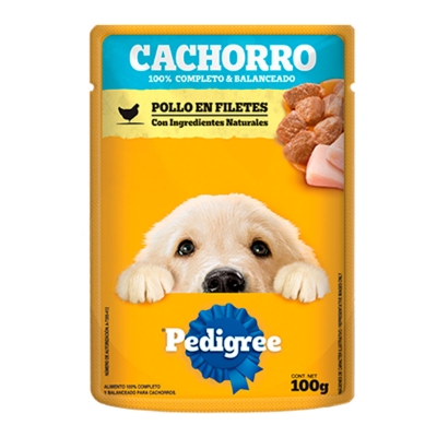 Imagen de Sobres Pedigree Cachorro Pollo 100 GRS