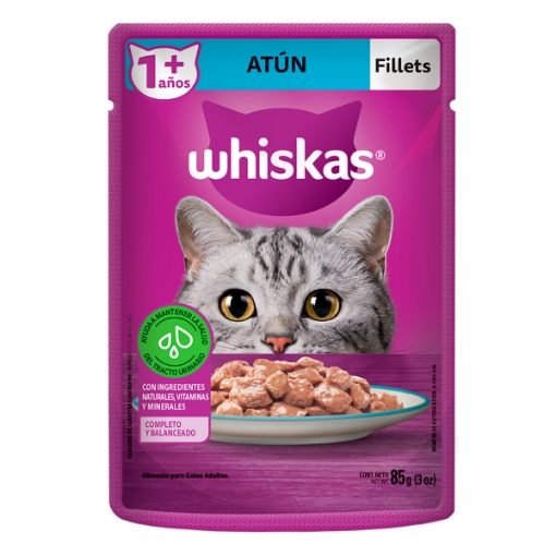 Imagen de Sobres Whiskas Atún  85 GRS