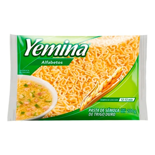Imagen de Sopa Yemina Alfabeto  200 GRS