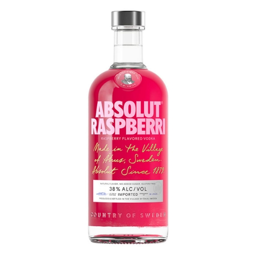 Imagen de VODKA ABSOLUT RASPBERRI 750 MLL