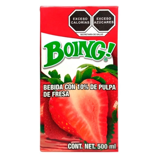 Imagen de Jugo Boing Tetrapack Fresa  500 MLL