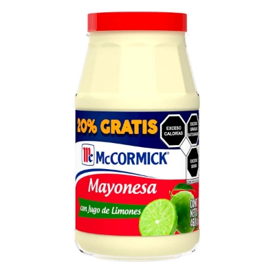 Imagen de Mayonesa Mccormick Con Limón 390 GRS