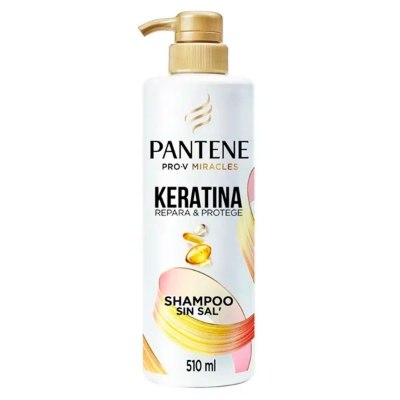 Imagen de Shampoo Pantene Keratina 510 MLL