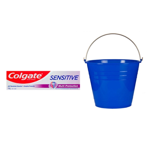 Imagen de Combo Colgate + Cubeta 5 PZS