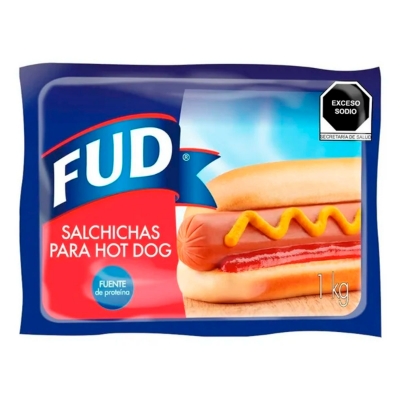 Imagen de Salchicha Fud Hot Dog 1 PZS