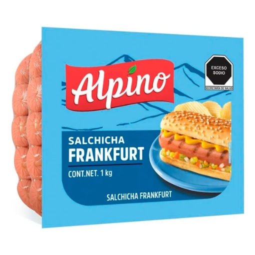 Imagen de Salchicha Alpino Frankfurt Pav 1 KGS