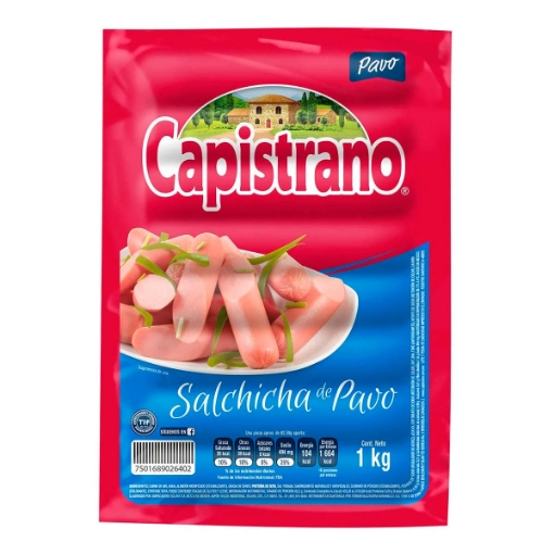 Imagen de Salchicha Capistrano Pavo  1 KGS