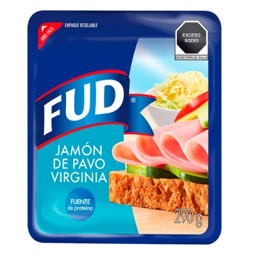 Imagen de Jamon Fud Pavo 250 GRS