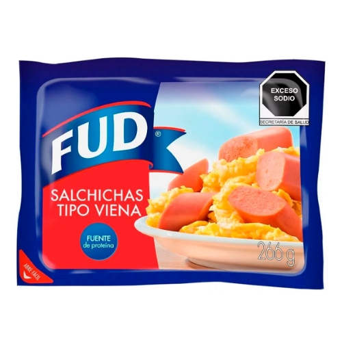 Imagen de Salchicha Fud Viena 266 GRS