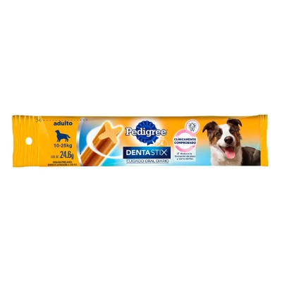 Imagen de Botana Para Perros Dentastix Pedigree Adulto 24.6 GRS