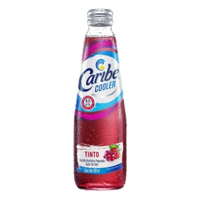 Imagen de Bebida Caribe Cooler Tinto 300 MLL