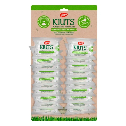 Imagen de Exhibidor Hisopos Kiuts Jaloma 20 PZS