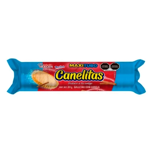 Imagen de Galletas Canelitas Maxitubo Marinela 224 GRS