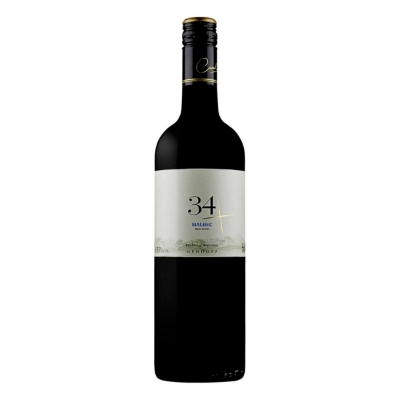 Imagen de Vino Tinto 34 Malbec 750 MLL