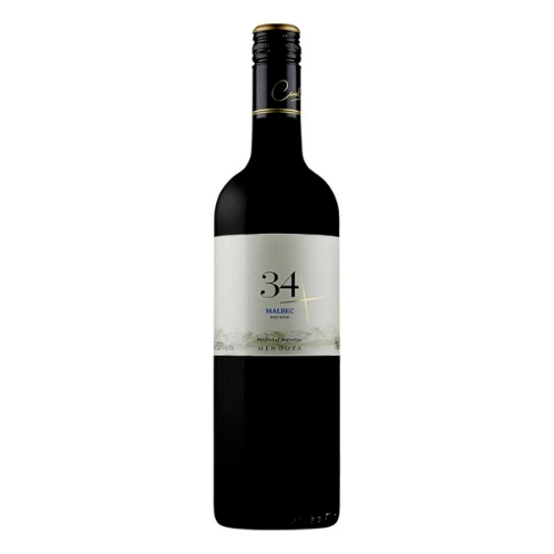 Imagen de Vino Tinto 34 Malbec 750 MLL