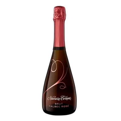 Imagen de Vino Rosado Espumoso Navarro Correas Malbec Brut 750 MLL