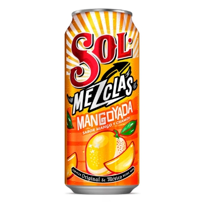 Imagen de Cerveza Sol Mangoyada Lata 473 MLL