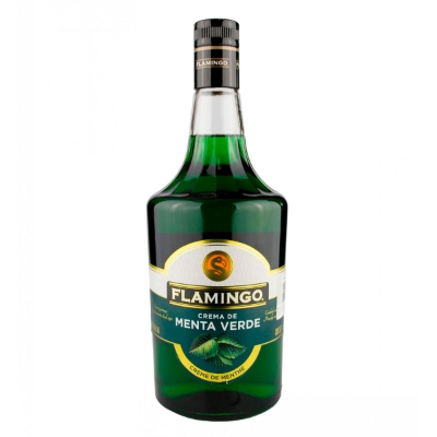 Imagen de Licor Flamingo Crema De Menta Verde 1 LTS