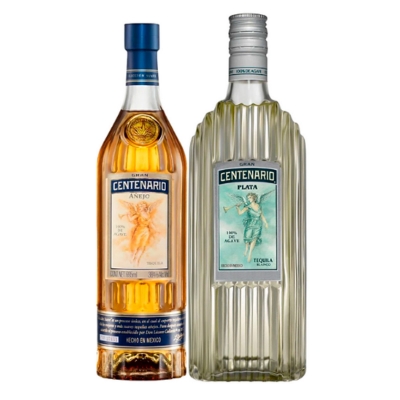 Imagen de Tequila Gran Centenario Añejo + Tequila Centenario Plata 695 MLL