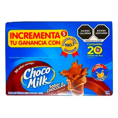 Imagen de Chocolate En Polvo Choco Milk 18 GRS