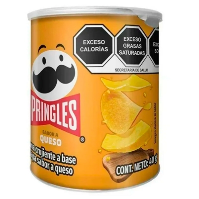 Imagen de Papas Pringles Queso 40 GRS