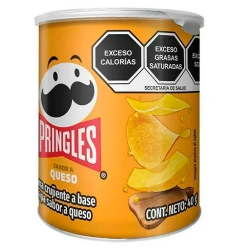 Imagen de Papas Pringles Queso  40 GRS