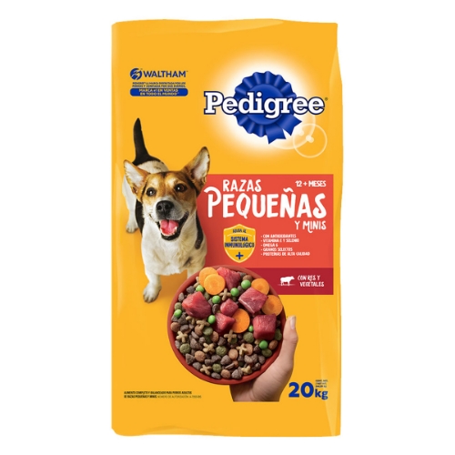 Imagen de Alimento Para Perro Pedigree Razas Pequeñas  20 KGS