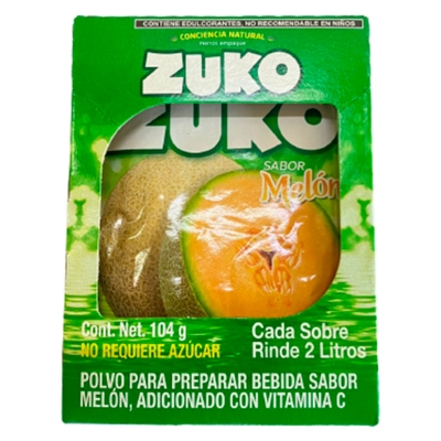 Imagen de Bebida En Polvo Zuko Melon 13 GRS