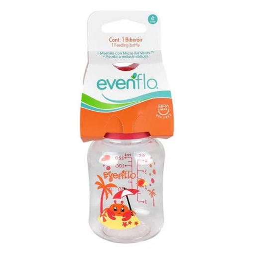 Imagen de Biberon Evenflo 4Oz Acuario  1 PZS