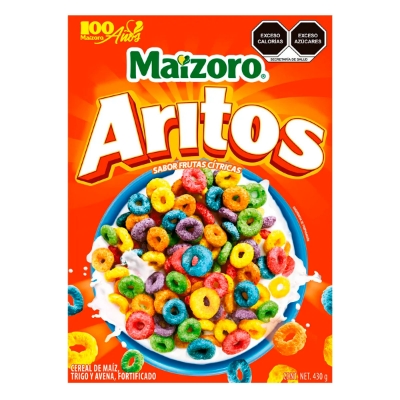 Imagen de Cereal Maizoro Aritos De Fruta 430 GRS