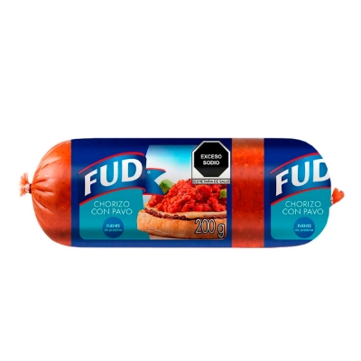 Imagen de Chorizo Fud Con Pavo Y Cerdo 200 GRS