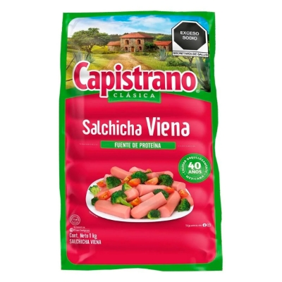 Imagen de Salchicha Viena Capistrano 1 KGS