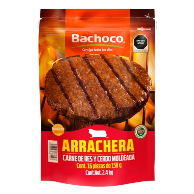 Imagen de Carne Para Hamburguesa Bachoco 2.4 KGS