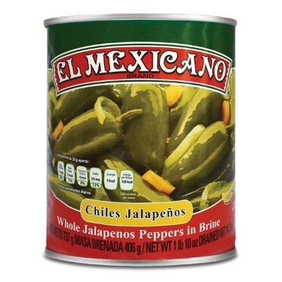 Imagen de Chiles El Mexicano Jalapeño 737 GRS