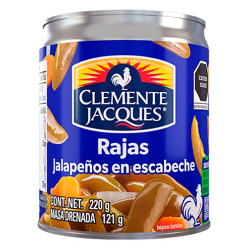 Imagen de Chiles Clemente Rajas  220 GRS