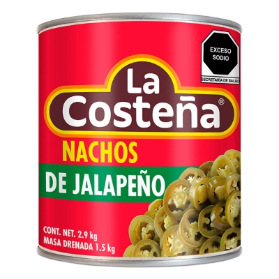 Imagen de Chiles Nachos La Costeña 2.9 KGS