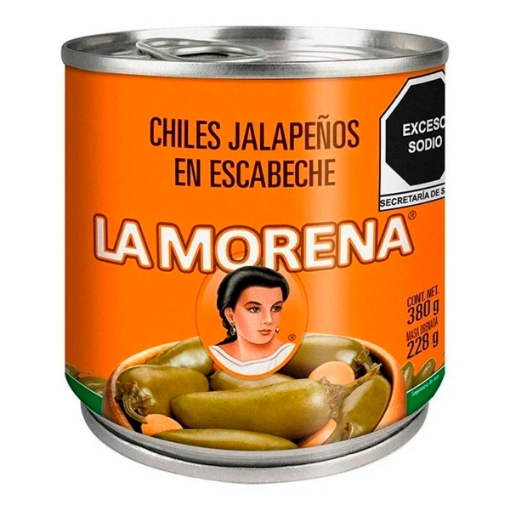 Imagen de Chiles Nachos La Morena  380 GRS