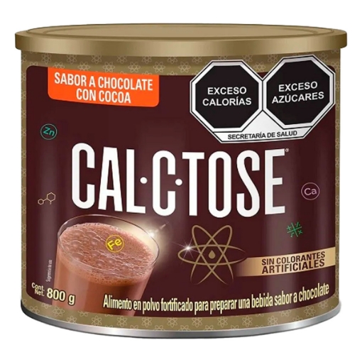 Imagen de Chocolate En Polvo Cal-C-Tose Lata  800 GRS