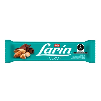 Imagen de Chocolate Larin Almendra Sin Azucar 19 GRS