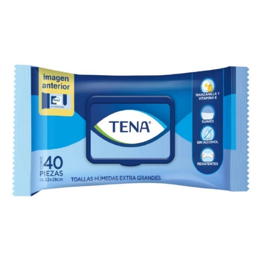 Imagen de Toallitas Humedas Tena 40 PZS