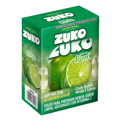 Imagen de Exh Bebida Zuko Limon+1Sob 13 GRS