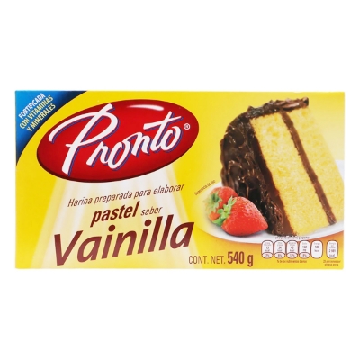 Imagen de Harina Para Pastel Pronto Vainilla 540 GRS