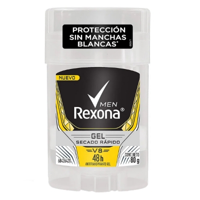 Imagen de Desodorante Rexona Gel V8 Hombre Antitranspirante 80 GRS