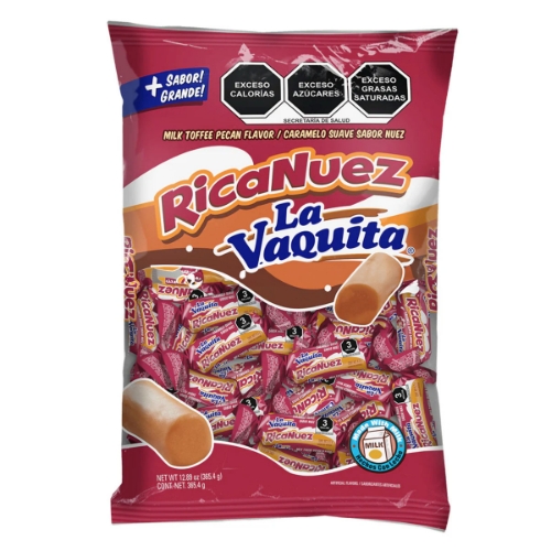 Imagen de Caramelo Suave Vaquita Natilla Rica Nuez 365.4 GRS