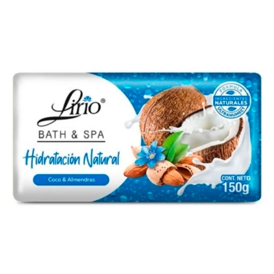 Imagen de Jabon De Tocador Lirio Bath&Spa Coco 150 GRS