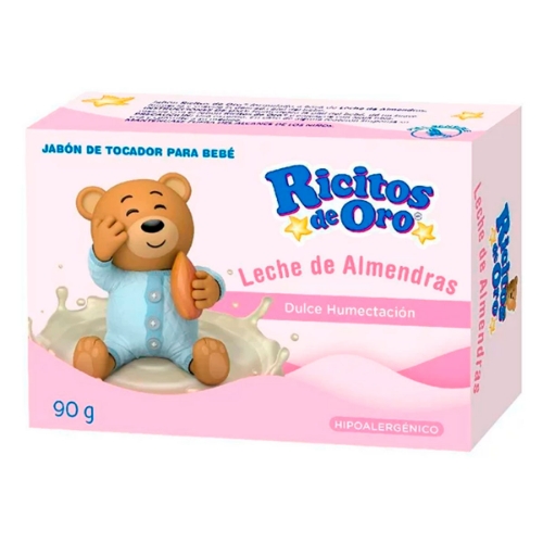 Imagen de Jabon De Tocador Grisi Ricitos Oro Leche De Almendras  90 GRS